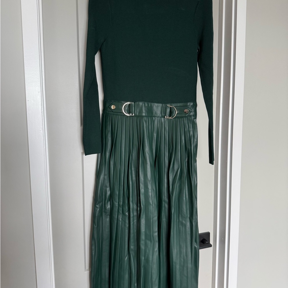 Karen Millen Dark Green Midi Dress